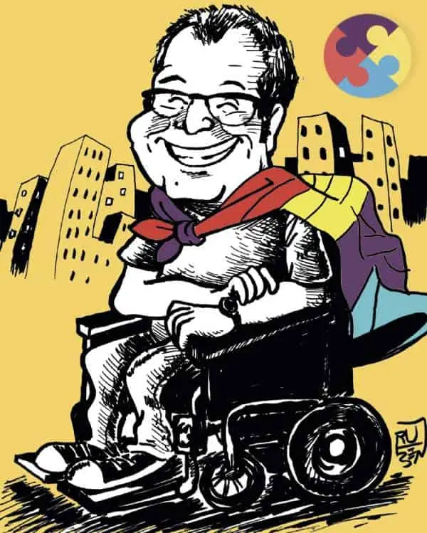 Juancho líder en la lucha de accesibilidad universal y diversidad funcional