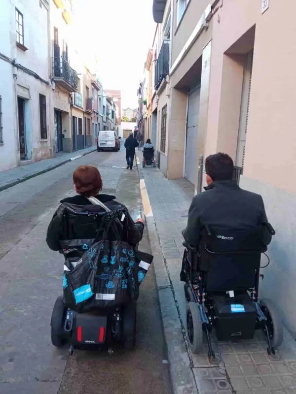 Transitando por una calle cualquiera de Mataró